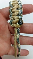 Paracord 550 Bracelets Set *2* Survival Outdoor Military Style Handmade OOAK USA