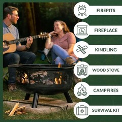 10 LBS Fatwood Fire Starter Sticks Organic Kindling, Easy Ignition Fat Wood, …