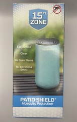 Brand New – THERMACELL Patio Shield Mosquito Protection GLACIAL BLUE