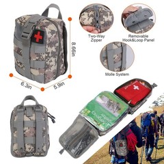 125Pcs Survival Kits Professional Emergency Survival Gear Tactical First Aid Kit