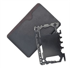 Multipurpose Tool 46 in 1 Credit Card Size Outdoor Camping Survival Accessories