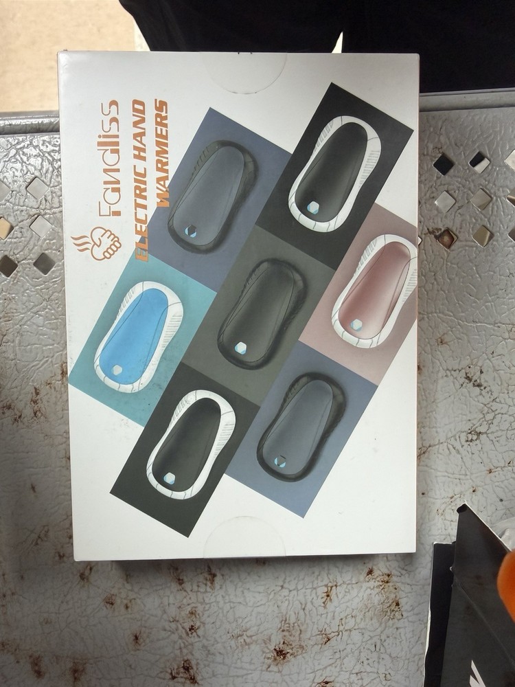 FANGLISS Electric Hand Warmers Rechargeable Type-C Multiple Colors 2 Pack OT-565