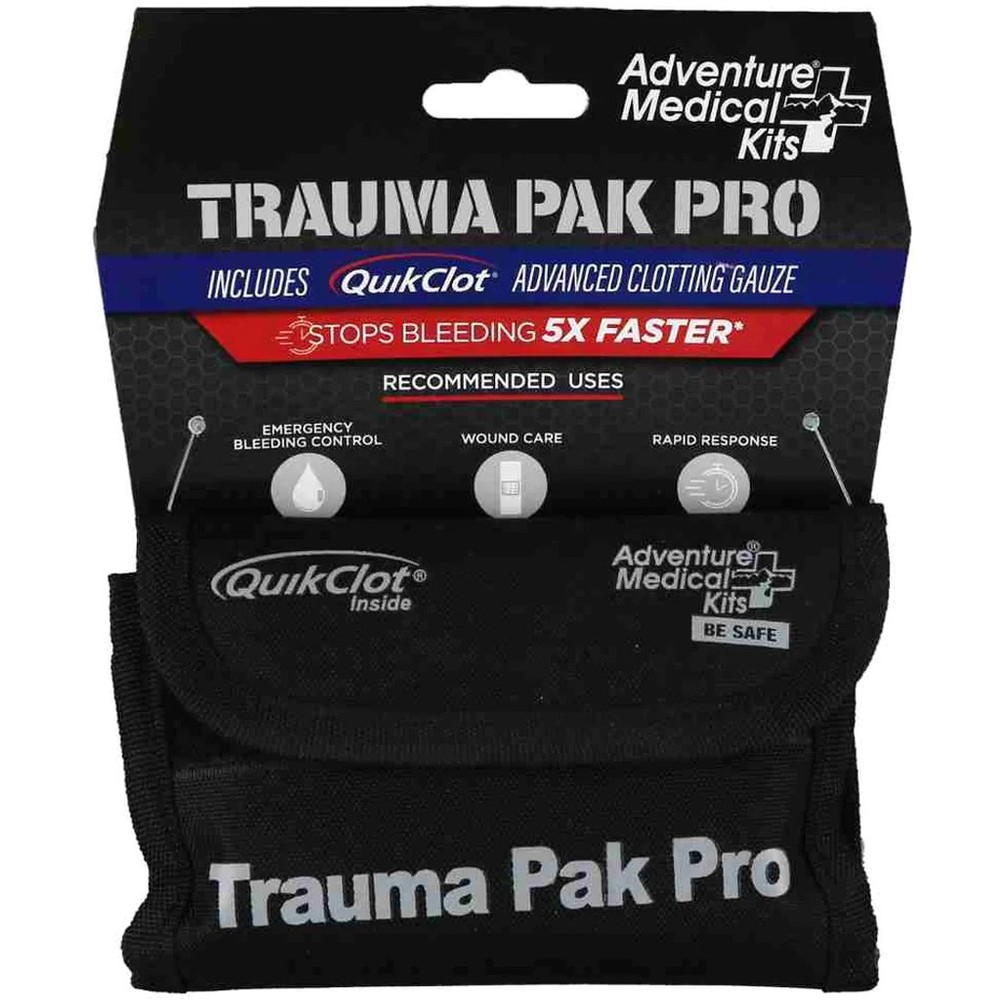 Adventure Trauma Pak Pro QuikClot & Tourniquet