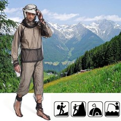 Breathable, visible, lightweight mesh clothing, mesh insect jacket and pants