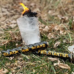 Beard Fire Starter Rope (Rope) |00% Weatherproof Fire Starter for Campfires | 1