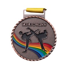 Award Medals Gold Silver Bronze Medals with Neck Ribbon, Kid Teens Reward Medals
