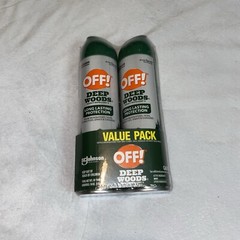 OFF! Deep Woods Insect Repellent V, 9 oz, 2 ct Value Pack