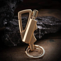 Multifunctional Keychain Lighter with Bottle Opener Portable Outdoor Igniter USA