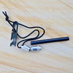 Ferrocerium Ferro Rod Flint Fire Starter Waterproof Aluminium + Extra large Rod