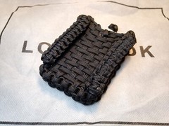 Paracord survival set belt wallet bracelet Spike tool knife neck pouch fob