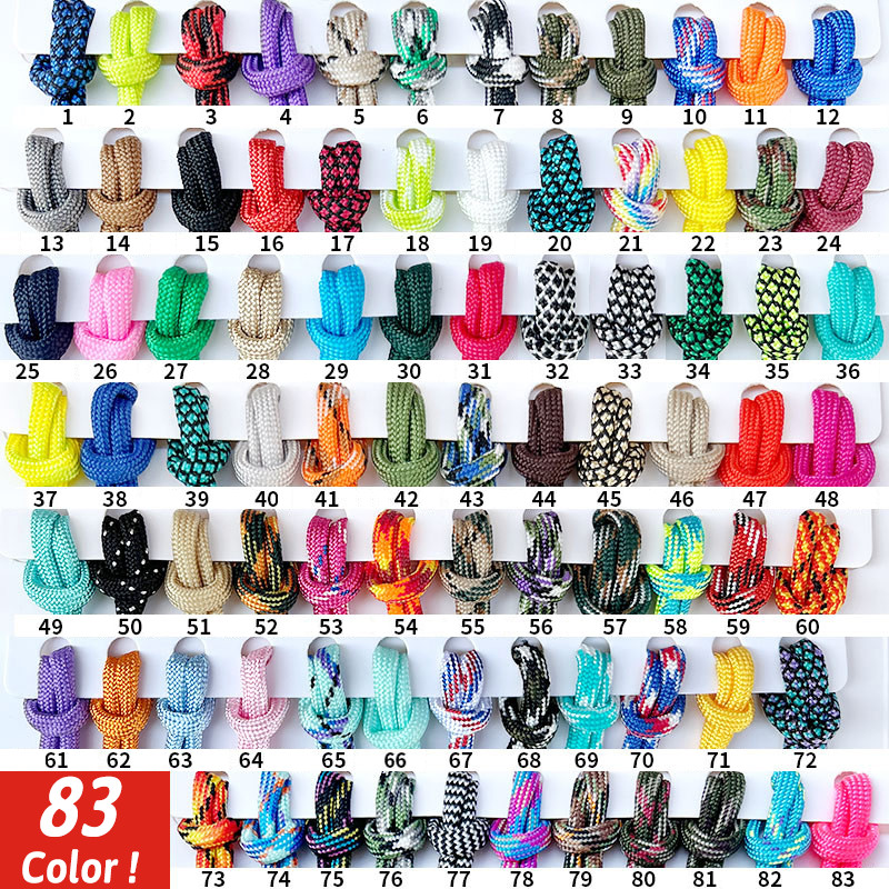 32, 101, 328 Feet 7 Strand Core 330lb Paracord Parachute Cord Lanyard 83+ COLORS