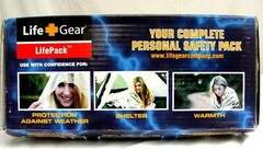 LIFE+GEAR..PERSONAL SAFETY KIT / PACK..FIRST AID..SURVIVAL..GEAR..NEW IN BOX