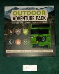 Outdoor Adventure Pack(For Kids) Book, Accessories & Swiss Army Knife