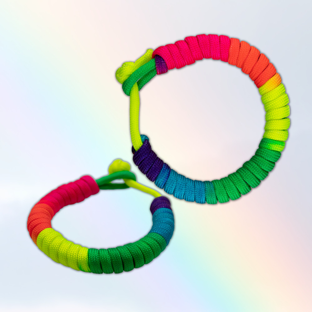 West Coast Paracord | DIY Pride Collection | Kits and Bracelet | 550 Cord