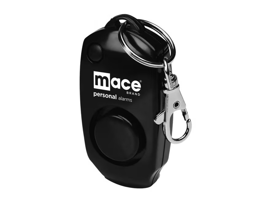 Mace Brand Personal Alarm Keychain Black