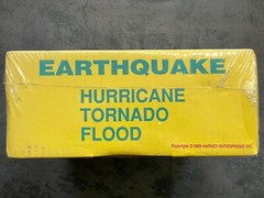 VTG Earthquakes Tornadoes & Hurricanes Survival kit Harvey Enterprises Co. 1989