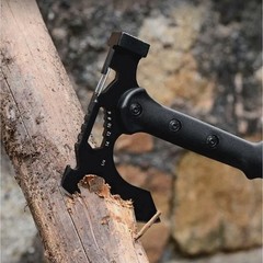Multi Function Hammer Axe for Survival Camping Handle High Strength Fibers NEW