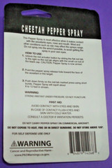 Black Pepper Spray Cheetah Purple Maximum Strength Safety Lock Self-Defense