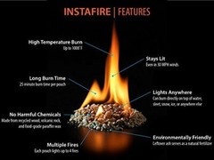 NEW HealthandOutdoors Instafire HICKORY Blend (6 Pack)