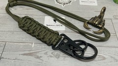 Sparrow’s Adjustable Paracord Neck Lanyard Keychain for Men Women Outdoor