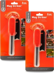 S.o.l Mag Striker Survival Fire Starter Tool With Bottle Opener And Lanyard