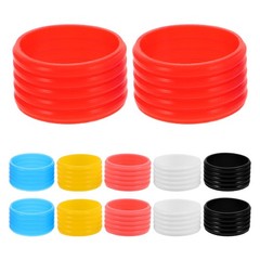12Pcs Tennis Racket Vibration Dampeners with Durable Silicone for Home Training