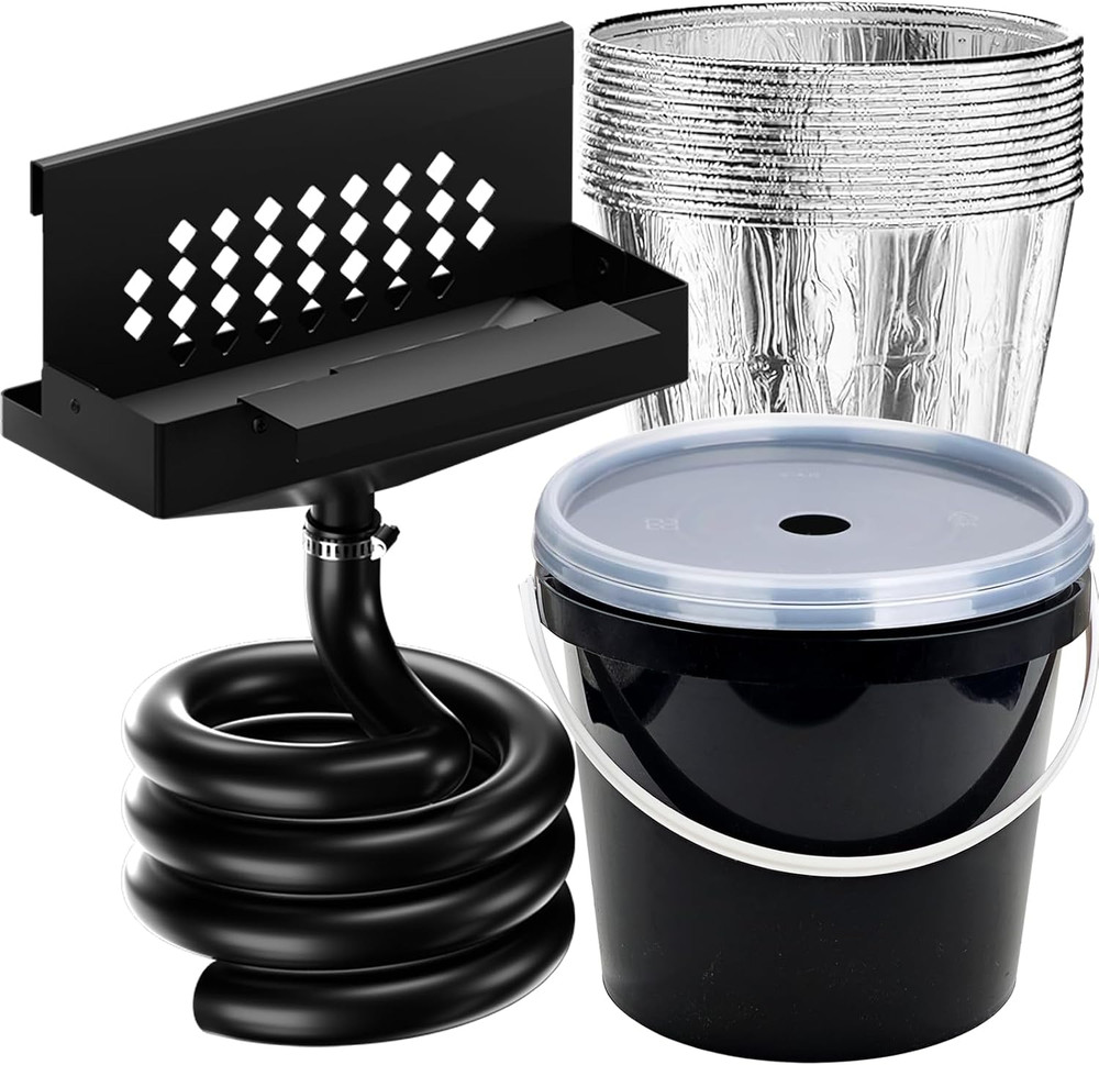 Rear Grease Drainage System for Blackstone Grease Catcher Upgrade | Griddle Acce