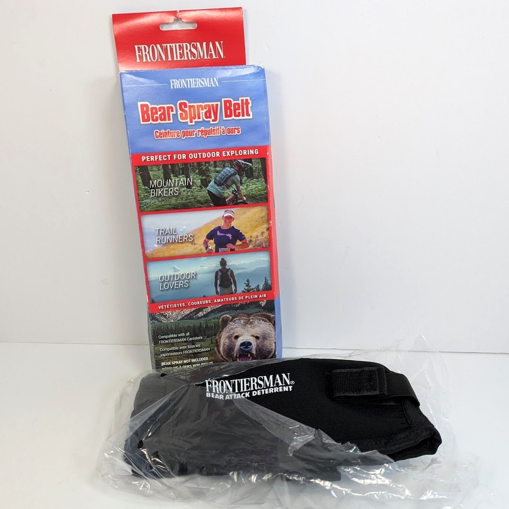 Sabre Frontiersman Spray Belt H-FWH-03 Black Adjustable 26-45″ Waist