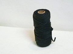 Black Polypropylene Survival Cord 125′