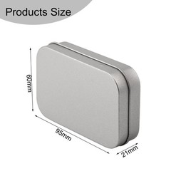 High Quality Tinplate Box Storage Case Small Items Sturdy Survival Travel