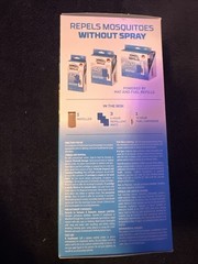 Thermacell Mosquito Repellent Patio Shield 15 Ft Zone, No Spray, 12-Hour