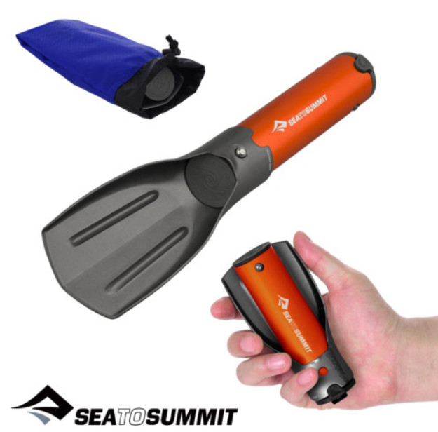Sea-to-Summit Aloy Pocket Towel Backpack Camping Outdoor Multipurpose Shovel