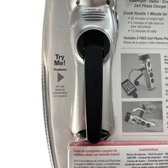 Ready America Emergency Power Station Flashlight Phone Charger Radio