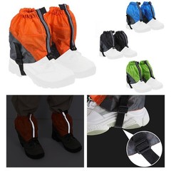 Reflective Leg Gaiters for Hiking Waterproof Foot Covers Sand proof Design
