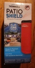 Thermacell Patio Shield Mosquito Repeller 15 X 15 Foot Protection NEW Red