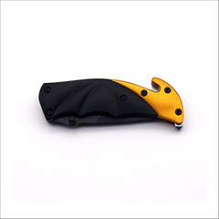 Folding Pocket Survival Knife 1076 Can Slice Seat Belt with Window Punch and Cli
