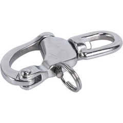 2 PCS Swivel Eye Snap Shackle Quick Release Sailboat CD309012 47/8 Inch