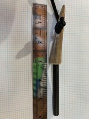 Antler Handle Ferrocerium (Ferro) Rod & Striker – «Fire Kit» Survival (#309)
