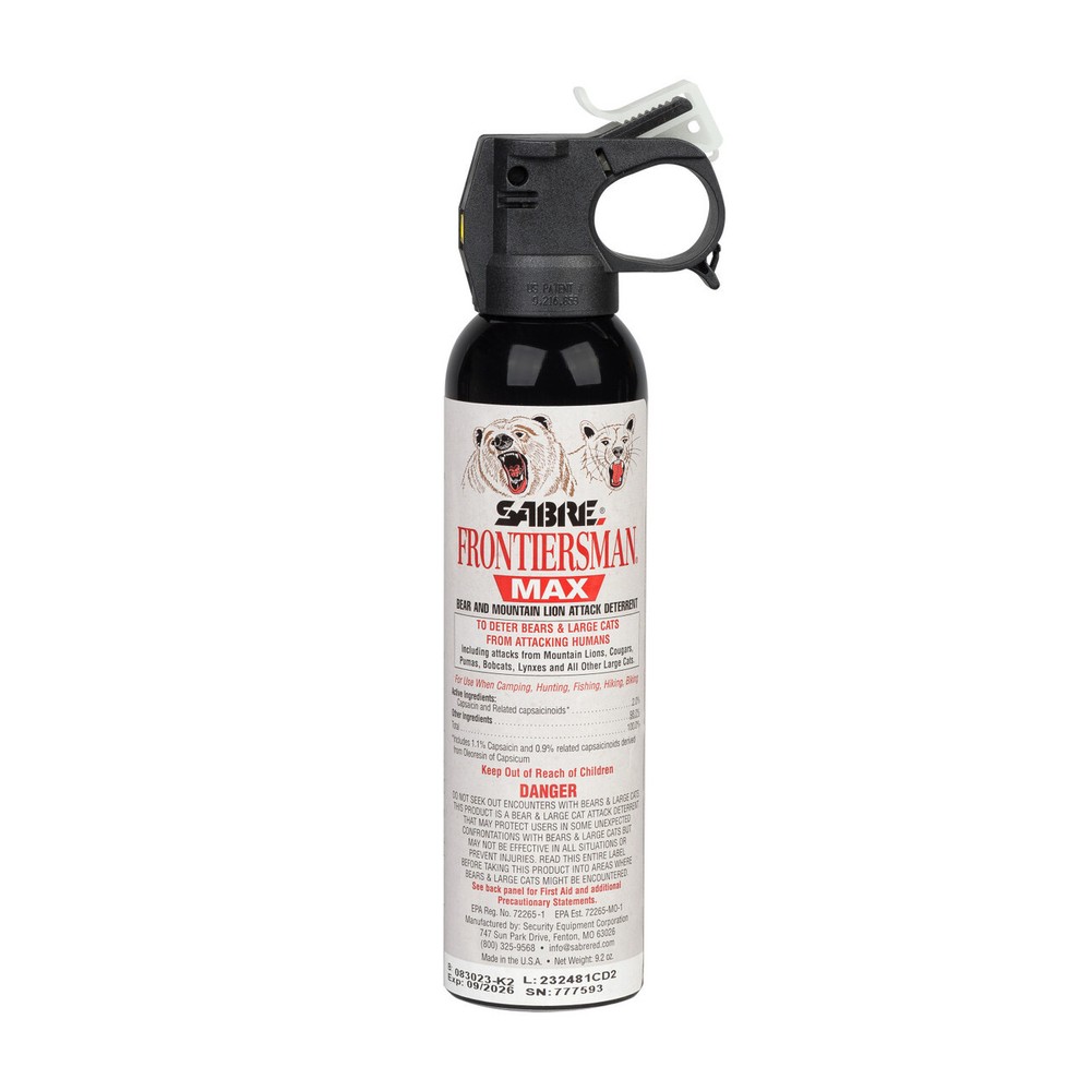 9.2 oz Bear Spray & Mountain Lion Spray