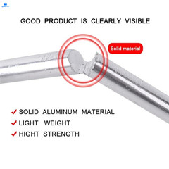 12Pcs Aluminium Tent Stakes for Sand,Beach Camping-7 7Inch, Silver 12Pack