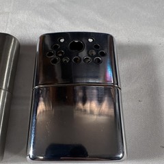 Jon-E Catalytic Hand Warmer Lot of 2 Reusable 12Hr 120°F Silver Metal