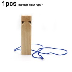 1/2Pcs Kids Wooden Train Whistle Toy Musical Train Whistle Teaching Aid