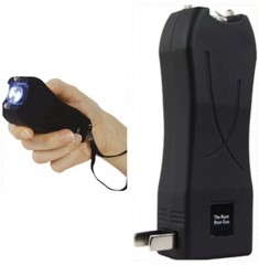 HIGHLY RATED POWERFUL RUNT POLICE Stun Master Gun Rechargeable W LED Flashlight