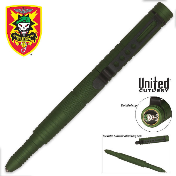 United Cutlery S.O.A. Rescue Pen Green New UC2788