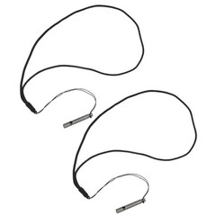 2 Pcs Outdoor Emergency Whistle Titanium Alloy for Kayak Backpacking