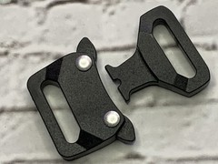 20 mm 3/4″ Black Tactical Plastic Quick Release Clasp Buckle Paracord Bracelets