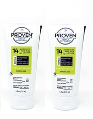 2 ~ Proven 12 HR Insect Repellent Lotion For Mosquitoes & Ticks Unscented 6 oz