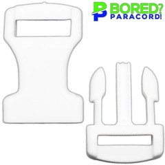 1/2″ White Paracord Buckles – ½» Buckle Comfortable, and Perfect for Crafting