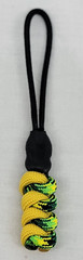 Paracord ~ Digi Green/Yellow ~ Zipper Pull/Knife Lanyard/Key Fob/Tool Keeper~ 12