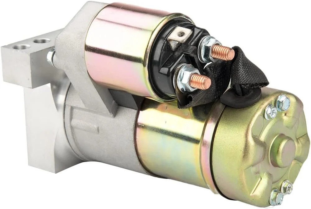 KAC Starter Compatible with Chevy 350/454 Black 153 168 Tooth 19695,High Torque